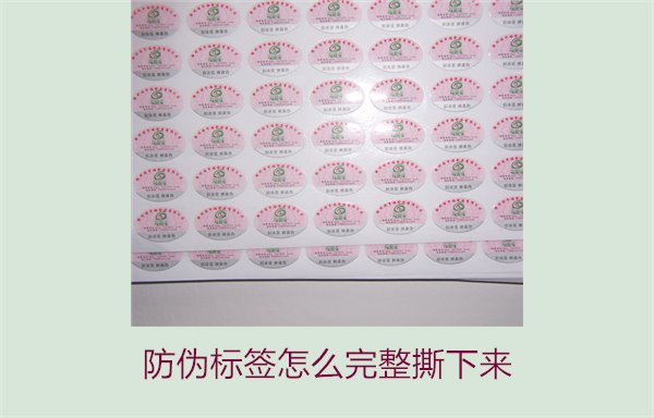 防偽標簽怎么完整撕下來？方法步驟詳解及注意事項(圖3)